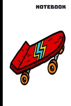 Notebook: Vintage Skateboard Book Notepad Notebook Composition and Journal Gratitude Dot Diary gift for skateboarders