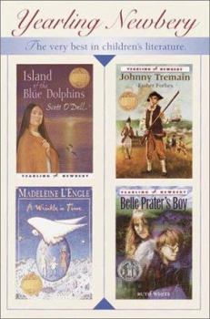 Paperback Newbery 8-Book Box Set: Island of Blue Dolphins; Johnny Tremain; Belle Prater's Boy; A Wrinkle in Time; Black Cauldron; Black Pearl; The Watso Book