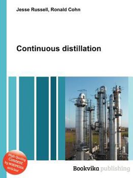 Paperback Continuous Distillation Book