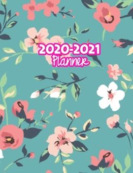 2020-2021 Planner: Two Year Calendar Organizer and Goal Journal | January 2020 - December 2021 Daily, Weekly and Monthly Planner Book with Back Sticker Expression Wall for 2 Years | Design Code 899897