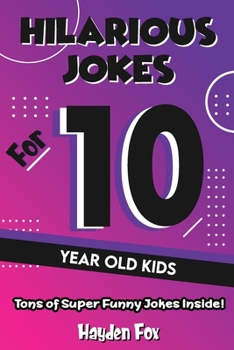 Paperback Ten Year Old Puns [Large Print] Book