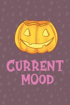 Current Mood: Notebook Journal Composition Blank Lined Diary Notepad 120 Pages Paperback Purple Bubble Monster C