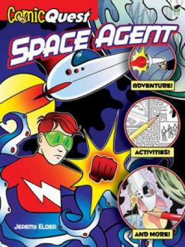 Paperback ComicQuest Space Agent Book