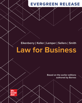Loose Leaf Loose Leaf for Law for Business: 2026 Release Book