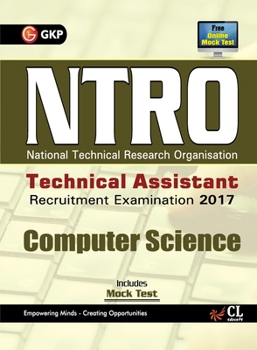Paperback NTRO National Technical Reasearch Organisation Technical Assistant Computer Science Recruitment Examination 2017 Book