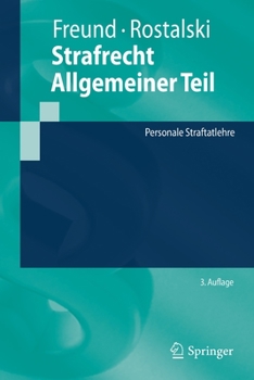 Paperback Strafrecht Allgemeiner Teil: Personale Straftatlehre [German] Book