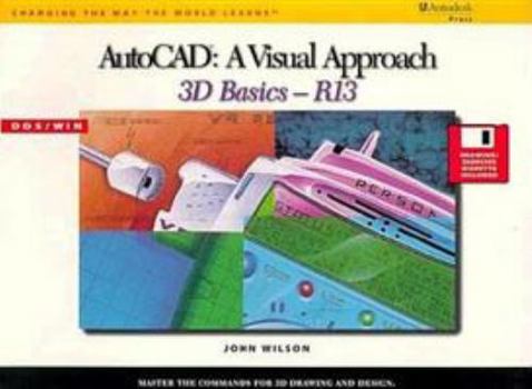 Spiral-bound AutoCAD: A Visual Approach; 3D Basics - R13 Book