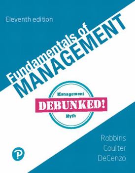 Paperback Fundamentals of Management Book