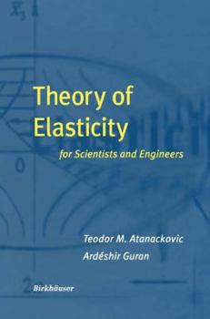 Paperback Theory of Elasticity for Scientists and Engineers Book