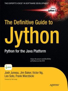 Paperback The Definitive Guide to Jython: Python for the Java Platform Book