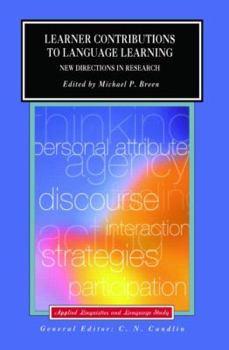 Paperback Learner Contributions to Language Learning: New Directions in Research Book