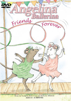 DVD Angelina Ballerina: Friends Forever Book