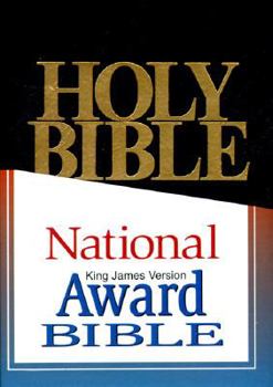 Paperback National Award Bible: KJV Black Imitation Leather/Style 8800Rl Book