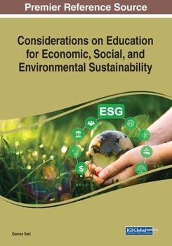 Paperback Considerations on Education for Economic, Social, and Environmental Sustainability Book