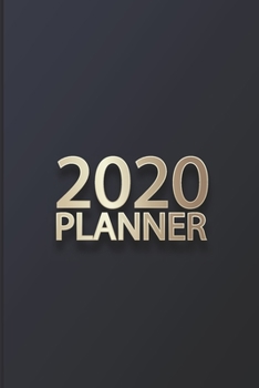 Paperback 2020 Planner - 2020 Monthly Planner Book