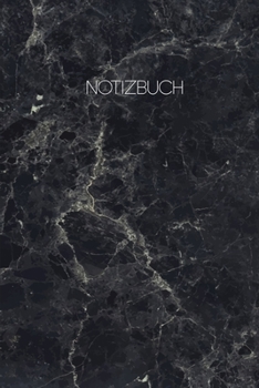 Notizbuch: Blanko  Journal A5 Liniert Marble Stone Grey (German Edition)