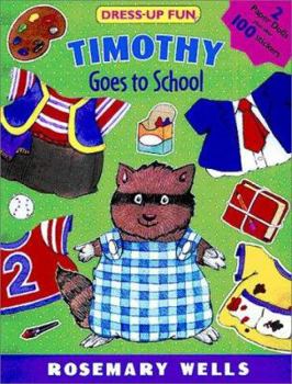 Paperback Timothy Goes to School: Dress-Up Fun Book