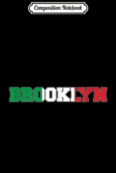 Composition Notebook: Brooklyn Collegiate Italian Flag  Journal/Notebook Blank Lined Ruled 6x9 100 Pages