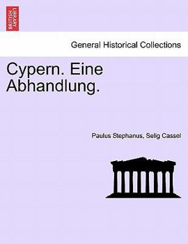 Paperback Cypern. Eine Abhandlung. [German] Book