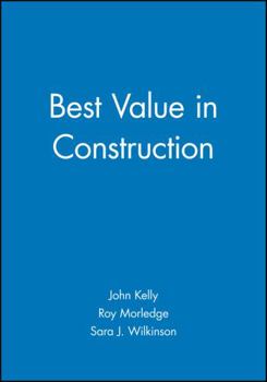 Paperback Best Value in Construction Book