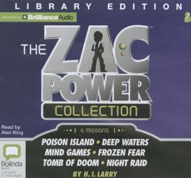 Audio CD The Zac Power Collection: Poison Island/Deep Waters/Mind Games/Frozen Fear/Tomb of Doom/Night Raid Book