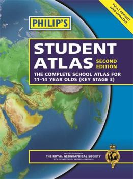 Hardcover Philip's Student Atlas 2ED Book