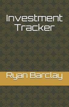 Paperback Investment tracker Book