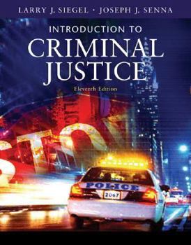Hardcover Introduction to Criminal Justice Book