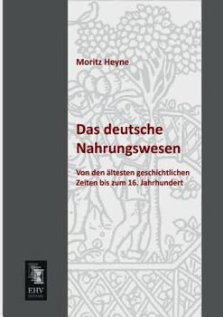 Paperback Das Deutsche Nahrungswesen [German] Book