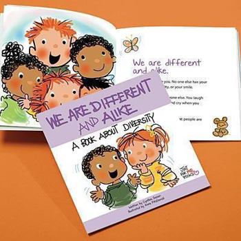 Paperback We Are Different and Alike: A Book about Diversity Book