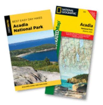 Paperback Best Easy Day Hiking Guide and Trail Map Bundle: Acadia National Park Book