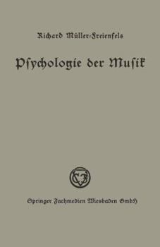 Paperback Psychologie Der Musik [German] Book