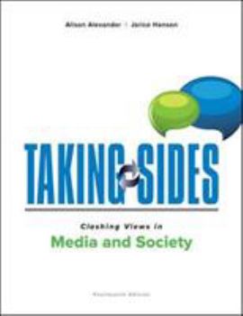 Paperback Taking Sides: Clashing Views in Media and Society Book