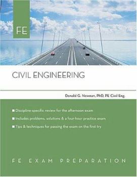 Paperback Civil Engineering: Fe Exam Preparation Book