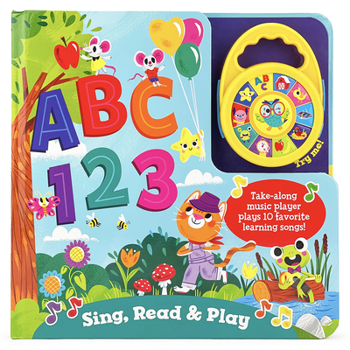 Hardcover ABC 123 Sing, Read & Play Book