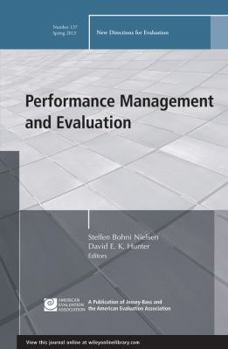 Paperback Performance Management and Evaluation Book