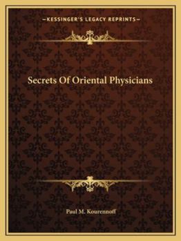 Paperback Secrets Of Oriental Physicians Book