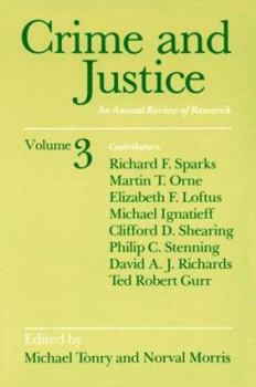 Paperback Crime and Justice, Volume 3, Volume 3: An Annual Review of Research Book