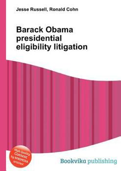Paperback Barack Obama Presidential Eligibility Litigation Book