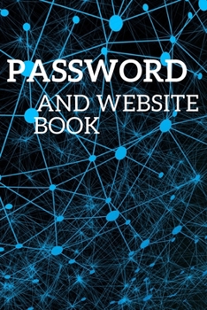 Paperback Password and website book: To protect usernames/pseudonyms and passwords: secure personal information. Book