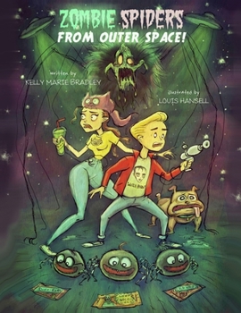 Paperback Zombie Spiders From Outer Space! Book