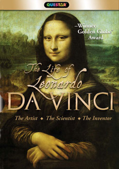 DVD The Life of Leonardo Da Vinci Book