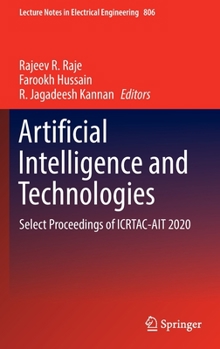 Hardcover Artificial Intelligence and Technologies: Select Proceedings of Icrtac-Ait 2020 Book