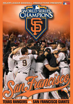 DVD MLB 2010 World Series Champions: San Francisco Giants Book