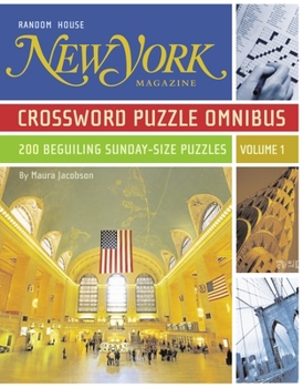 Paperback New York Magazine Crossword Puzzle Omnibus: 200 Beguiling Sunday-Size Puzzles Book