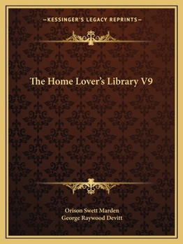 The Home Lover's Library V9