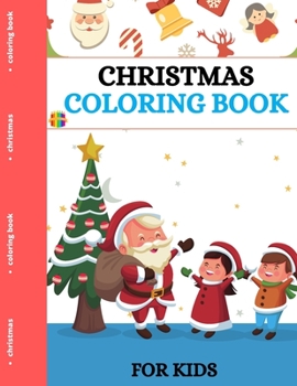 Paperback Christmas Coloring Book for Kids Book