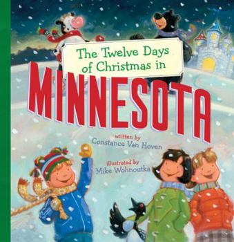 Hardcover The Twelve Days of Christmas in Minnesota Book