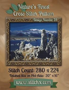 Paperback Nature's Finest Cross Stitch Pattern: Design Number 34 Book