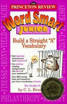 Paperback Word Smart Junior: How to Build a Straight "A" Vocabulary Book